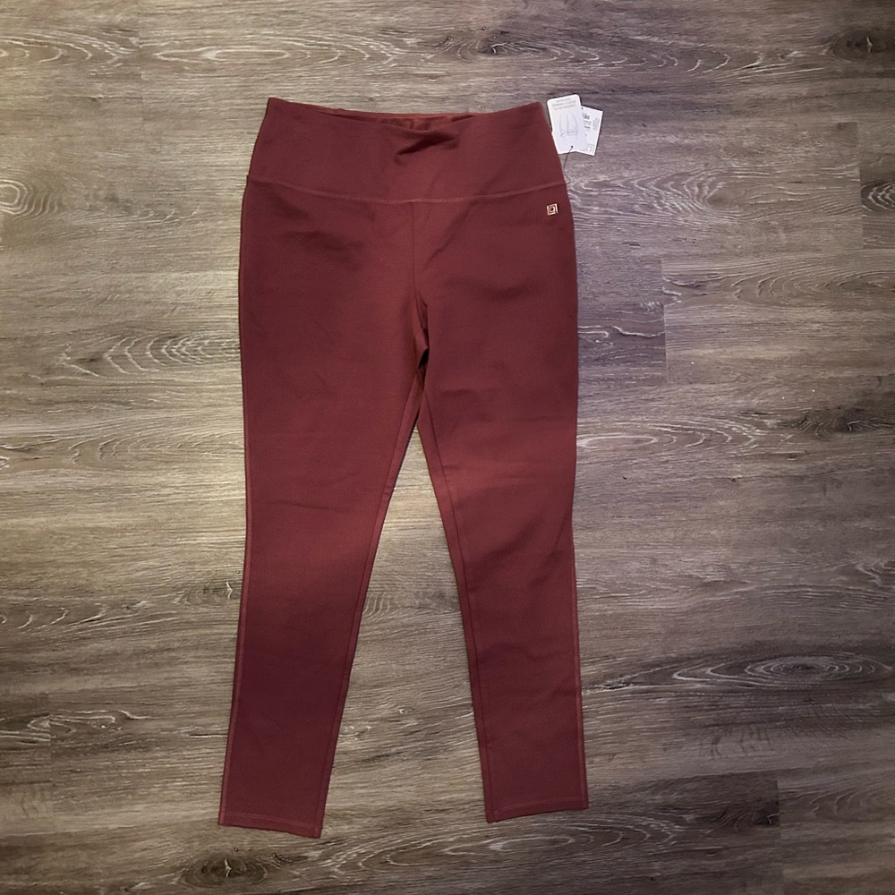 Liz Claiborne Leggings - Artisan Wine Large NWT